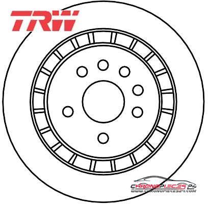 Achat de TRW DF4337 Disque de frein pas chères