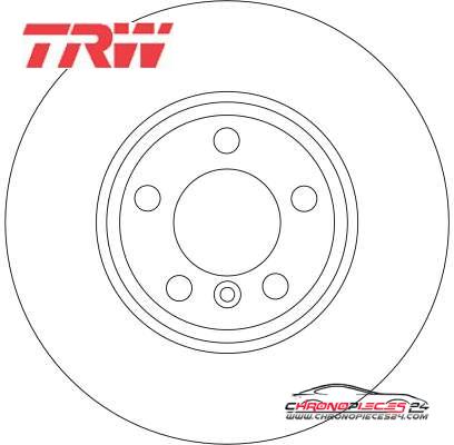 Achat de TRW DF4361 Disque de frein pas chères