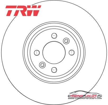 Achat de TRW DF4371 Disque de frein pas chères