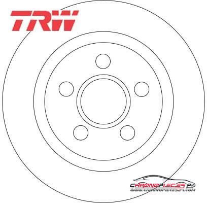 Achat de TRW DF4407 Disque de frein pas chères