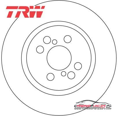 Achat de TRW DF4415S Disque de frein pas chères