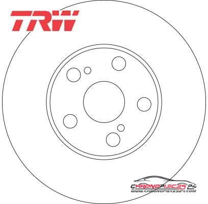 Achat de TRW DF4416 Disque de frein pas chères