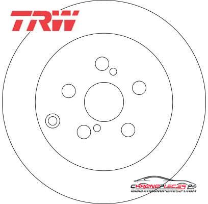 Achat de TRW DF4417 Disque de frein pas chères