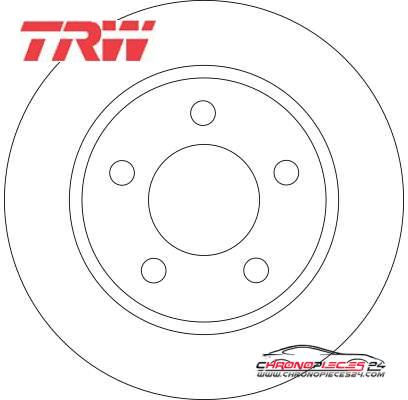 Achat de TRW DF4419 Disque de frein pas chères