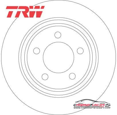 Achat de TRW DF4420 Disque de frein pas chères