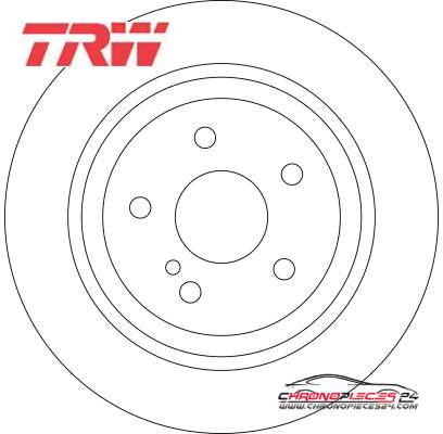 Achat de TRW DF4437 Disque de frein pas chères