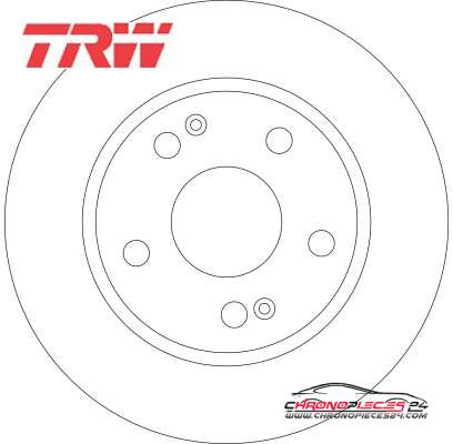 Achat de TRW DF4443 Disque de frein pas chères