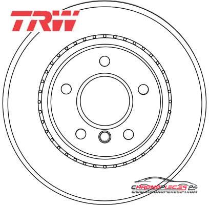 Achat de TRW DF4450 Disque de frein pas chères