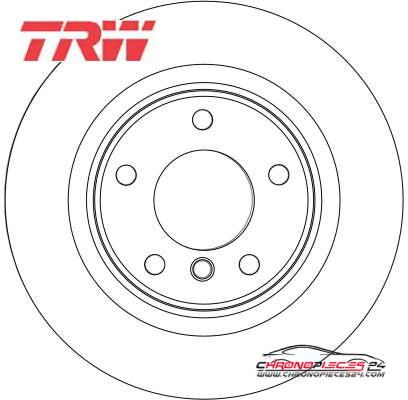 Achat de TRW DF4451 Disque de frein pas chères