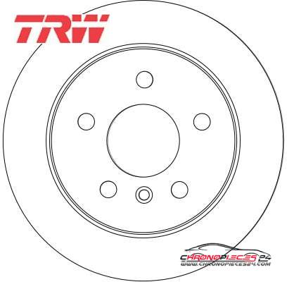 Achat de TRW DF4453 Disque de frein pas chères