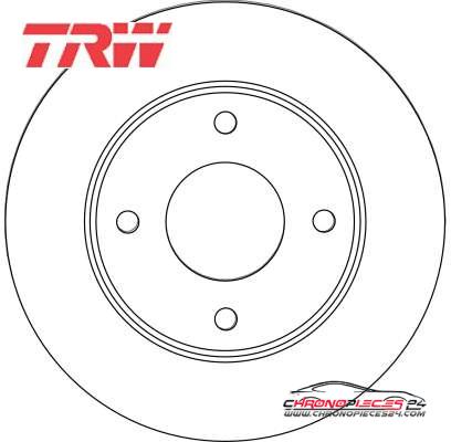 Achat de TRW DF4457 Disque de frein pas chères