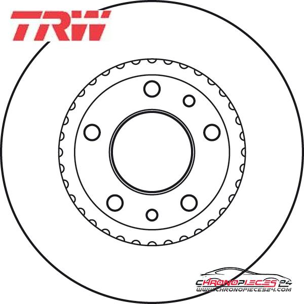 Achat de TRW DF4836S Disque de frein pas chères