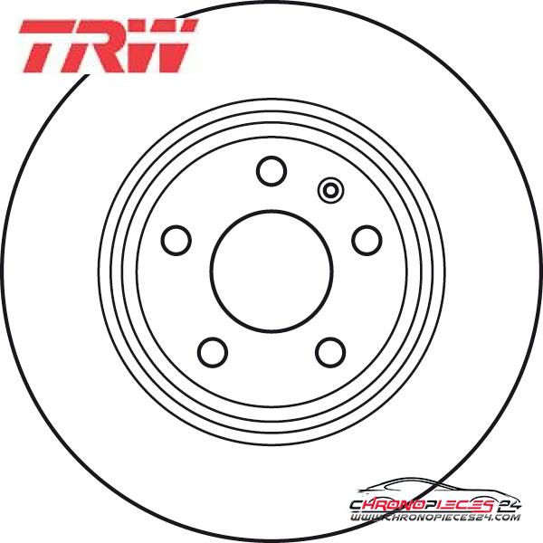 Achat de TRW DF4848 Disque de frein pas chères