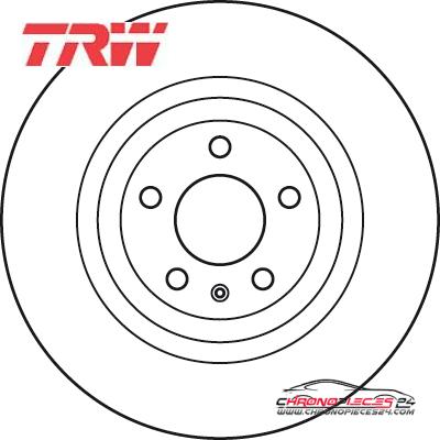 Achat de TRW DF4893S Disque de frein pas chères