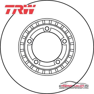 Achat de TRW DF4896 Disque de frein pas chères