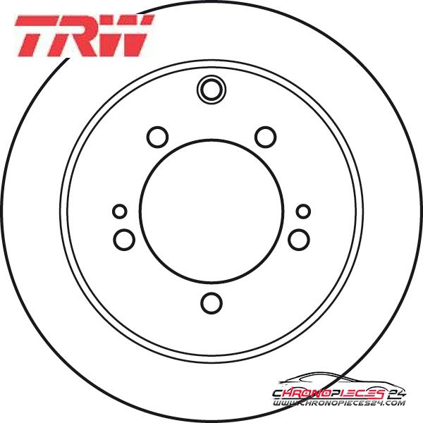 Achat de TRW DF4913 Disque de frein pas chères