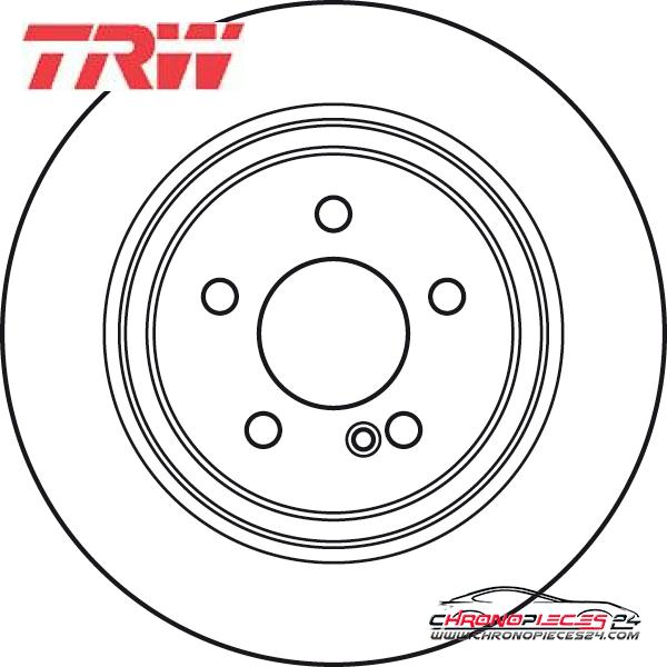 Achat de TRW DF4915 Disque de frein pas chères