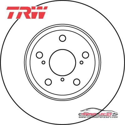 Achat de TRW DF4939S Disque de frein pas chères