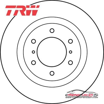 Achat de TRW DF4943S Disque de frein pas chères