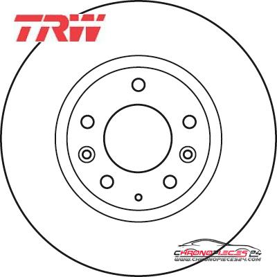 Achat de TRW DF4958S Disque de frein pas chères