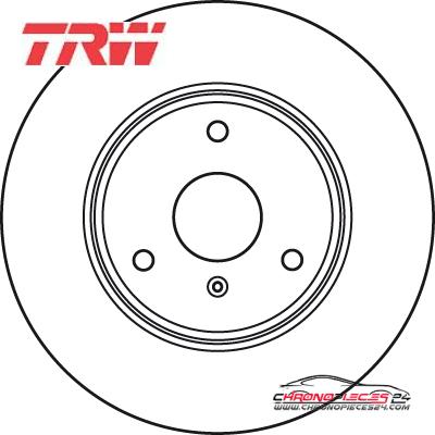 Achat de TRW DF4961 Disque de frein pas chères