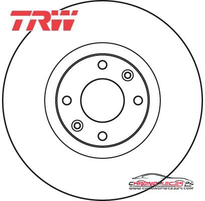 Achat de TRW DF4962S Disque de frein pas chères