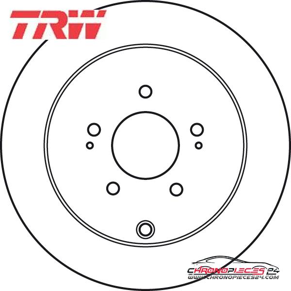 Achat de TRW DF4963 Disque de frein pas chères