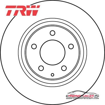 Achat de TRW DF4967 Disque de frein pas chères