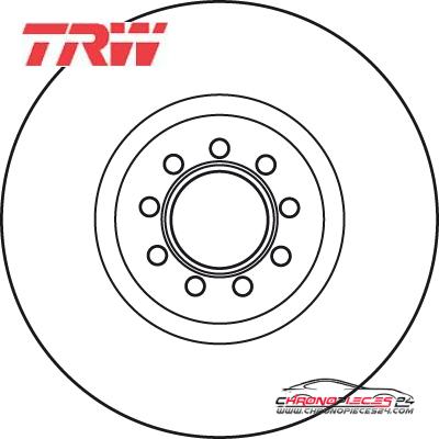 Achat de TRW DF4984S Disque de frein pas chères