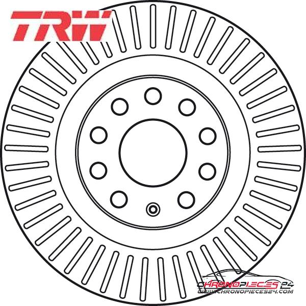 Achat de TRW DF6005 Disque de frein pas chères