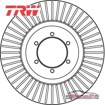 Achat de TRW DF6008S Disque de frein pas chères