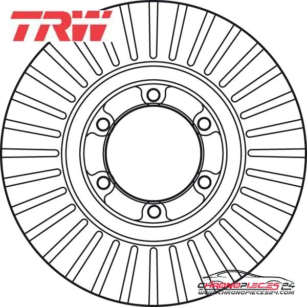 Achat de TRW DF6022 Disque de frein pas chères