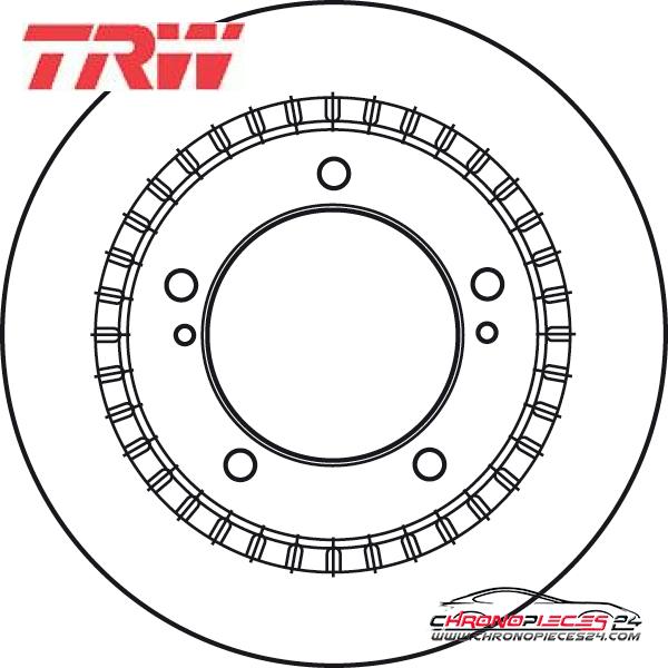 Achat de TRW DF6023 Disque de frein pas chères