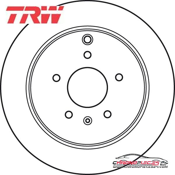 Achat de TRW DF6024 Disque de frein pas chères