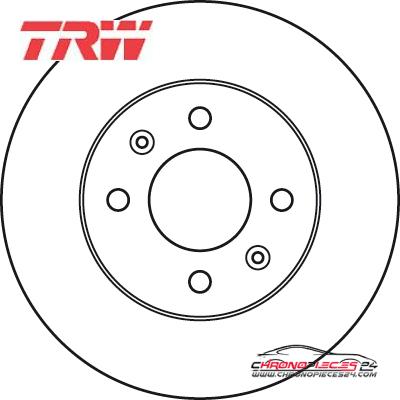 Achat de TRW DF6040 Disque de frein pas chères