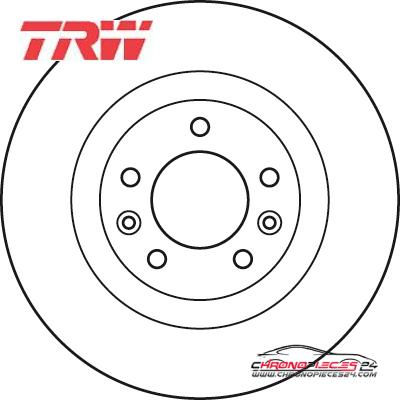 Achat de TRW DF6047 Disque de frein pas chères