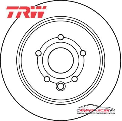 Achat de TRW DF6052 Disque de frein pas chères