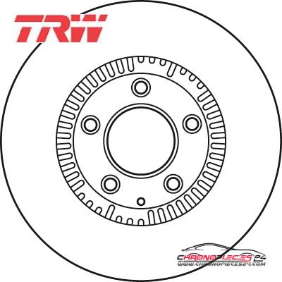 Achat de TRW DF6067S Disque de frein pas chères