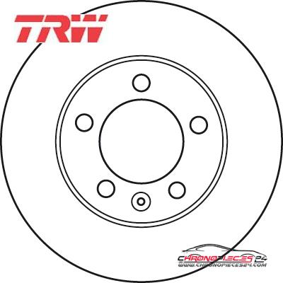 Achat de TRW DF6131S Disque de frein pas chères