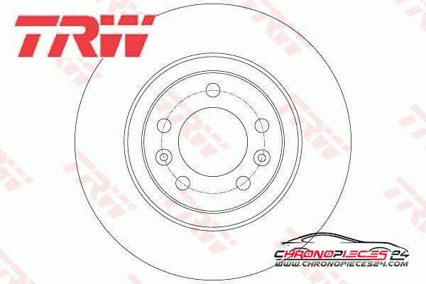 Achat de TRW DF6134 Disque de frein pas chères