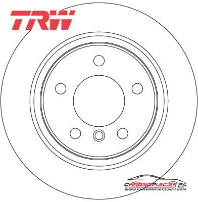 Achat de TRW DF6137 Disque de frein pas chères