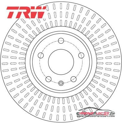 Achat de TRW DF6148 Disque de frein pas chères