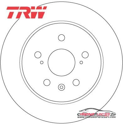 Achat de TRW DF6178 Disque de frein pas chères