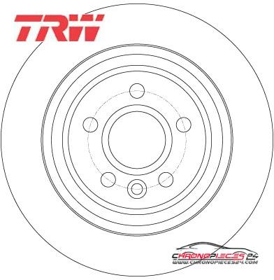 Achat de TRW DF6187 Disque de frein pas chères