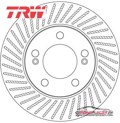 Achat de TRW DF6205 Disque de frein pas chères