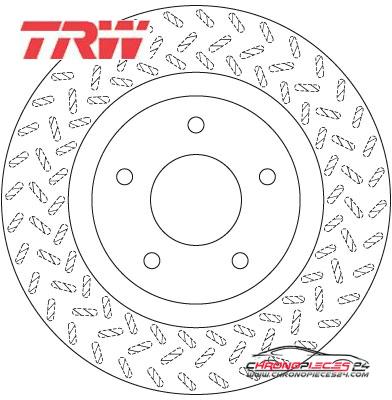 Achat de TRW DF6206 Disque de frein pas chères