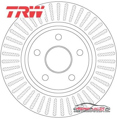 Achat de TRW DF6251 Disque de frein pas chères