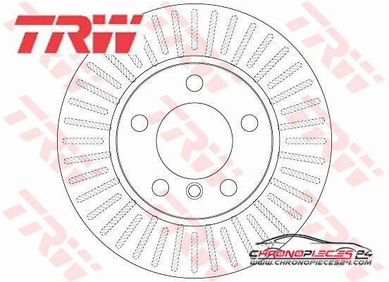 Achat de TRW DF6255 Disque de frein pas chères