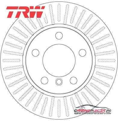 Achat de TRW DF6255 Disque de frein pas chères