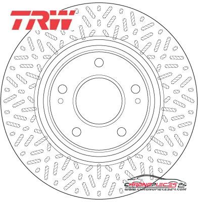 Achat de TRW DF6259 Disque de frein pas chères